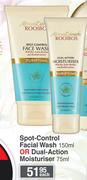 African Extracts Rooibos Spot Control Facial Wash 150ml Or Dual Action Moisturiser 75ml-Each