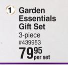 Nature's Edition Sunflower Radiance Garden Essentials Gift Set 3 Piece-Per Set