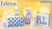 Nature's Edition Cotton Flower Reed Diffuser Plus 5 x Reed Sticks 140ml