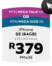 Apple iPhone SE 64GB LTE/HD Voice-MTN Mega Talk XS Or MTN Mega Gigs XS (36 Month)