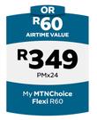 Hisense Infinity H50 LTE/HD Voice-MY MTN Choice Flexi R60 (24 Month)