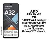 Samsung Galaxy A32 (24 Months)