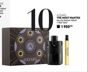 Azzaro The Most Wanted Eau De Parfum 100ml + Mini 10ml