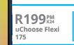 Hisense Infinity E30-On uChoose Flexi 175