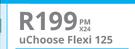 Hisense Infinity H30 Lite-On uChoose Flexi 125