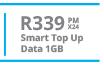 Hisense Infinity H30 Lite-On Smart Top Up Data 1Gb
