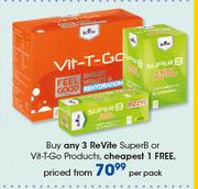 Re Vite SuperB Or Vit-Go Products-Per Pack