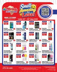 Africa Cash And Carry : Smell Amazing For Less (25 May - 30 May 2026)