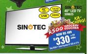 Sinotec 40" LED TV