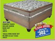 Restonic Pamper Touch Deluxe 183cm King Base Set