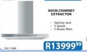 Smeg 90cm Chimney Extractor