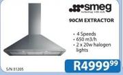 Smeg 90cm Extractor