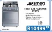 Smeg 60CM Gas Electric/Stove