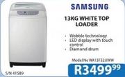 Samsung 13kg White Top Loader WA13FS2UWW