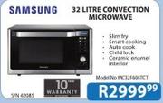 Samsung 32Ltr Convection Microwave MC32F60STCT