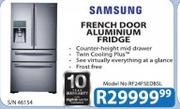 Samsung French Door Aluminium Fridge