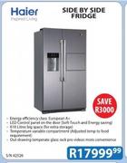 Haier Side By Side Fridge