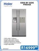 Haier Side By Side Fridge