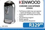 Kenwood Chrome Can Opener