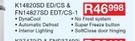 Cleansteel Side By Side Fridge Freezer Pair K14820SD ED/CS & FN14827S EDT/CS-1