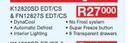 Cleansteel Side By Side Fridge Freezer Pair K12820SD EDT/CS & FN12827S EDT/CS