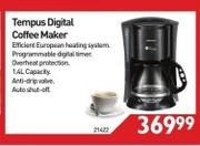 Mellerware Tempus Digital Coffee Maker