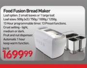 Morphy Richards Food Fusion Bread Maker