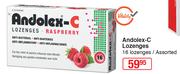 Andolex-C Lozenges 16 Lozenges Assorted