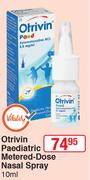 Otrivin Paediatric Metered Dose Nasal Spray-10ml