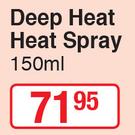 Deep Heat Heat Spray-150ml
