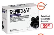 Rehidrat 6 Sachets Assorted