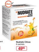Nudrate Citrus 6 Sachets