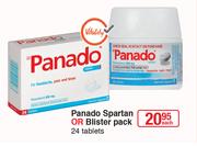 Panado Spartan Or Blister Pack 24 Tablets-Each