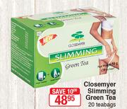 Closemyer Sliming Green Tea 20 Teabags
