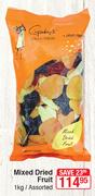 Gaby's Mixed Dried Fruit Assorted-1Kg