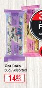 Gaby's Oat Bars Assorted-50g Each