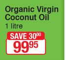 Lifestyle Food Organic Virgin Coconut Oil-1Ltr