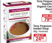 Tony Ferguson Instant Soup Assorted-96g