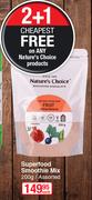 Nature's Choice Superfood Smoothie Mix Assorted-200g Each