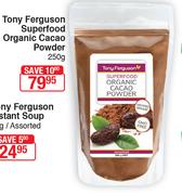 Tony Ferguson Superfood Organic Cacao Powder-250g