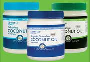 Lifestyle Food Organic Odourless Coconut Oil-1Ltr