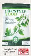 Lifestyle Food 100% Xylitol-1Kg 