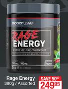 Biogen Rage Energy Assorted-380g