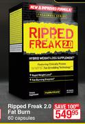 Ripped Freak 2.0 Fat Burn 60 Capsules