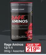 Biogen Rage Aminos 12:1:1 Assorted-350g