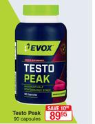 Evox Testo Peak 90 Capsules