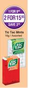 Tic Tac Mints-16g Each