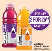Glaceau Vitamin Water Assorted-2x500ml 