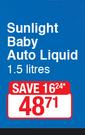 Sunlight Baby Auto Liquid-1.5Liters