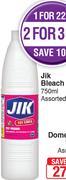 Jik Bleach-750ml